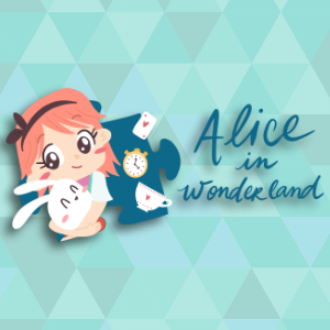 Alice in Wonderland - A jigsaw puzzle tale
